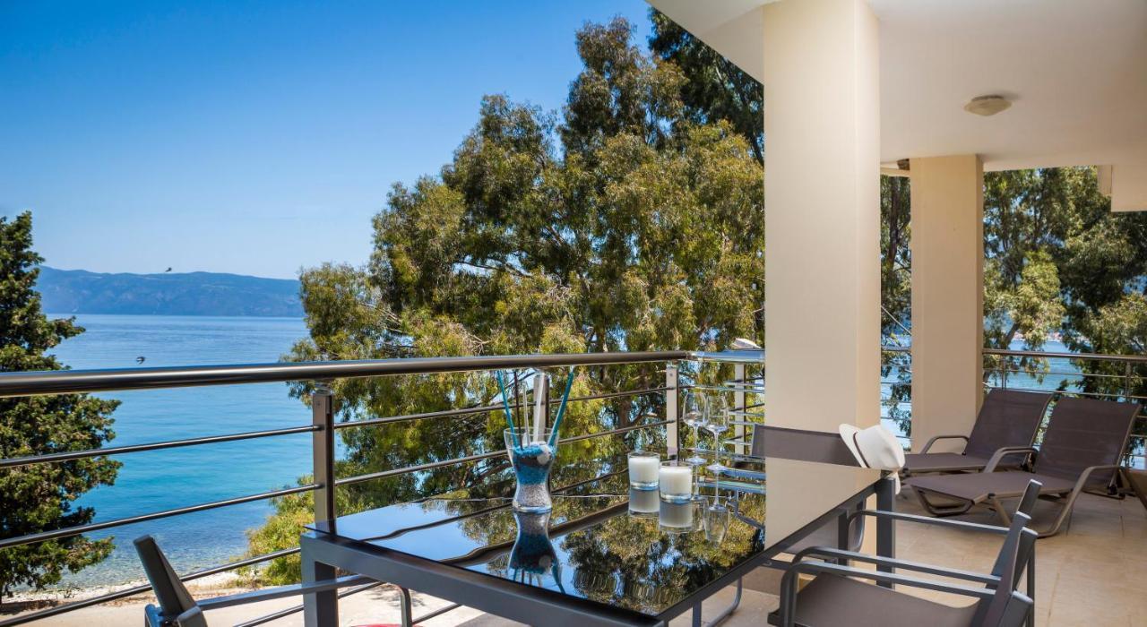 Eucalyptus Suite Sea View Karavomylos Dış mekan fotoğraf