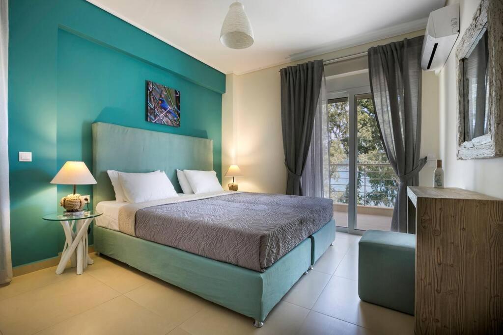 Eucalyptus Suite Sea View Karavomylos Dış mekan fotoğraf