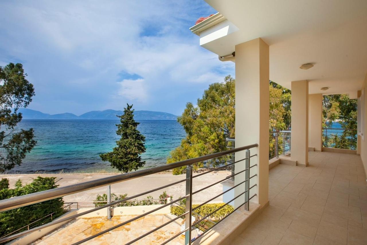 Eucalyptus Suite Sea View Karavomylos Dış mekan fotoğraf